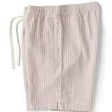 Vissla J. Linen Stripe Elastic 18" Walkshort - PLM - Stoke Outlets