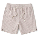 Vissla J. Linen Stripe Elastic 18" Walkshort - PLM - Stoke Outlets