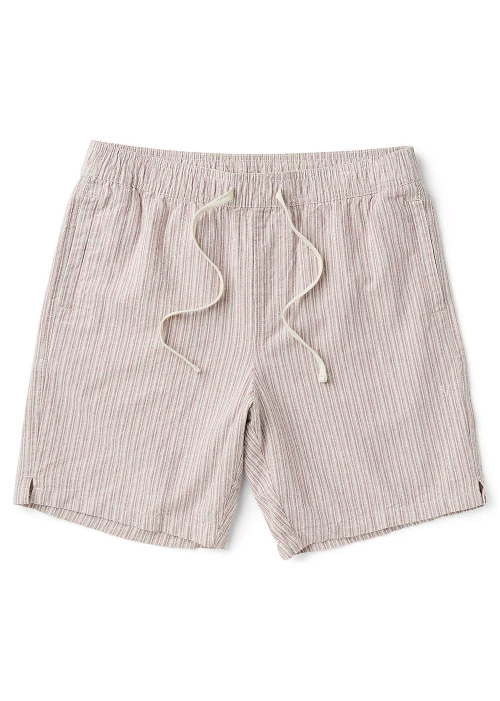 Vissla J. Linen Stripe Elastic 18" Walkshort - PLM - Stoke Outlets