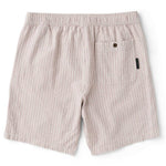 Vissla J. Linen Stripe Elastic 18" Walkshort - PLM - Stoke Outlets