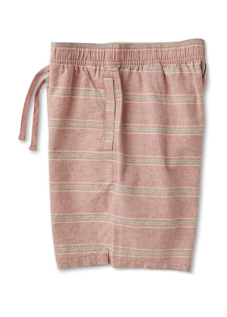 Vissla J. Linen Stripe Elastic Eco 18" Walkshort - GMS - Stoke Outlets