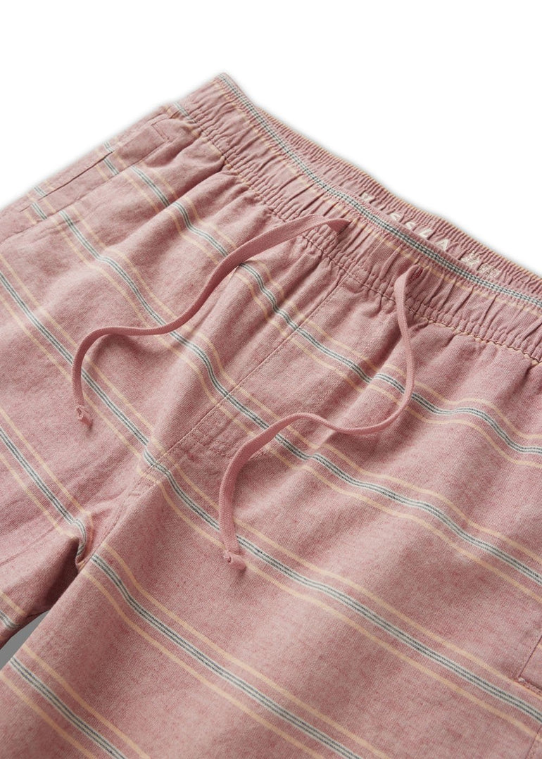 Vissla J. Linen Stripe Elastic Eco 18" Walkshort - GMS - Stoke Outlets