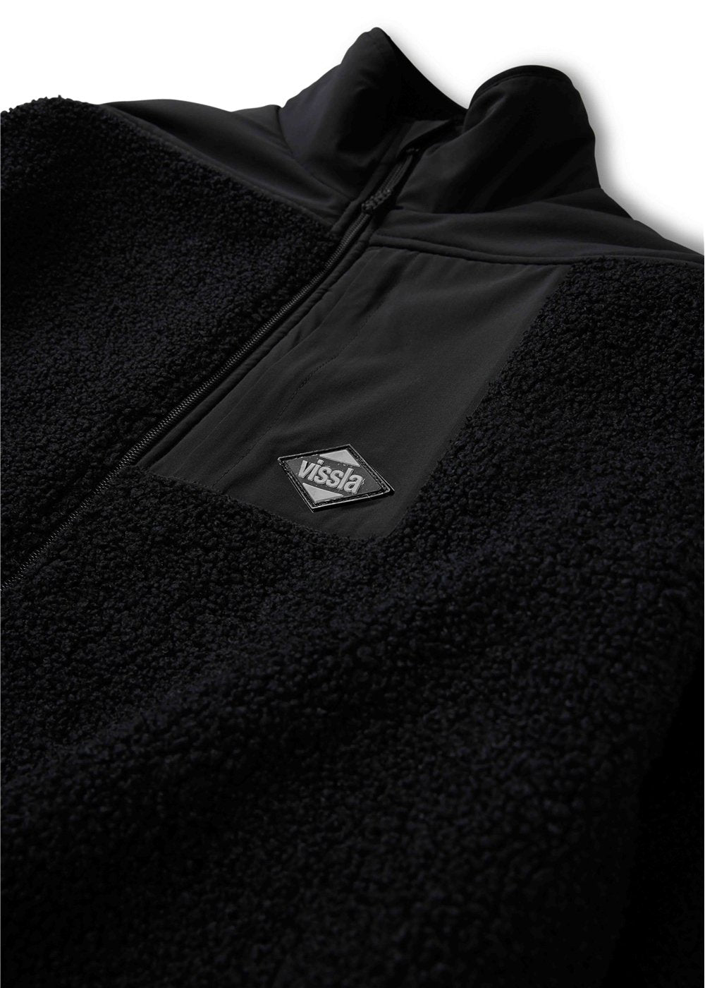 Vissla Keny Pile Eco Jacket - BLK - Stoke Outlets