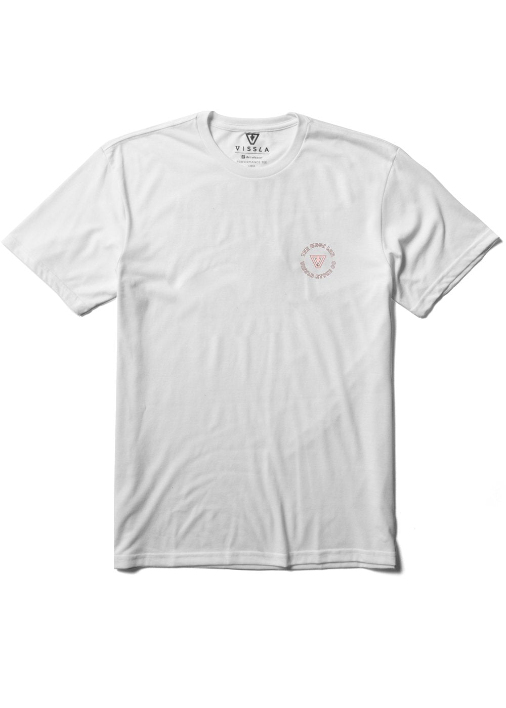 Vissla Lofi Mega Lab Comp Lite Eco Performance Tee - WHT - Stoke Outlets