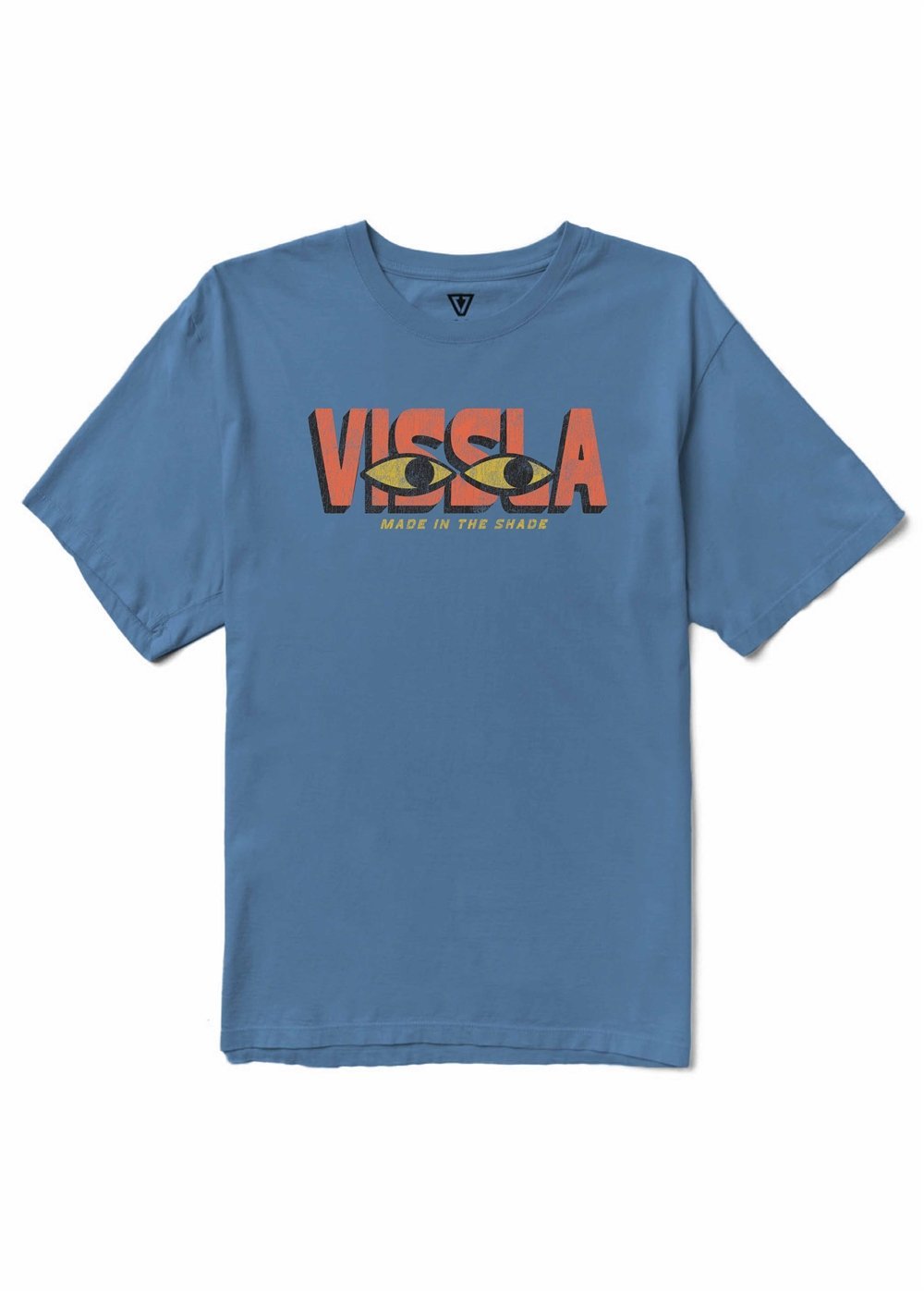 Vissla Made In The Shade Boys Tee - BLU - Stoke Outlets