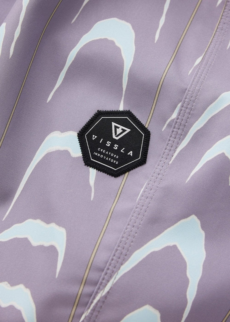 Vissla Monster Stripes 18" Boys Boardshort - DLI - Stoke Outlets