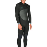 Vissla NORTH SEAS 4 - 3 FULL CHEST ZIP - BLK - Stoke Outlets