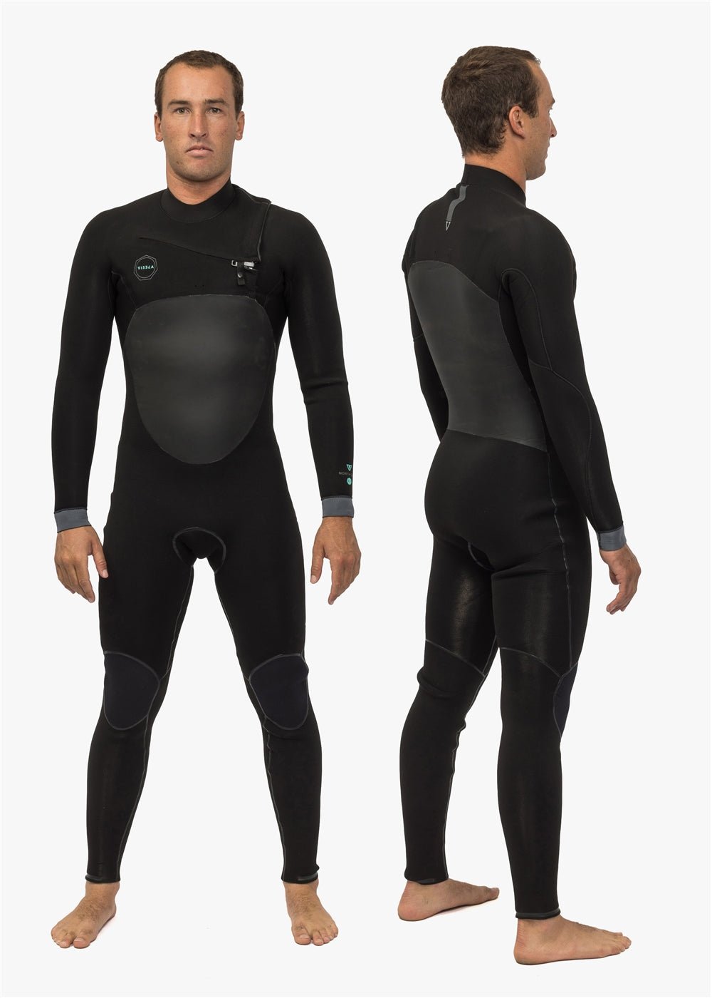Vissla North Seas 4-3 Full Chest Zip Wetsuit – Stoke Outlets