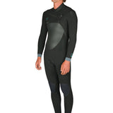 Vissla NORTH SEAS 4 - 3 FULL CHEST ZIP - BLK - Stoke Outlets