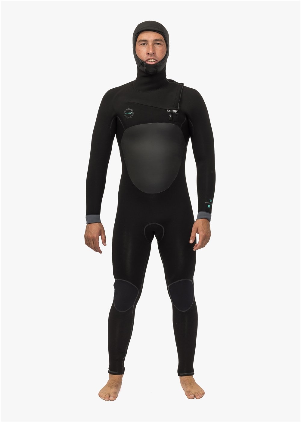 Vissla North Seas 5.5/4.5 Full Hooded Chest Zip Wetsuit - Stoke Outlets