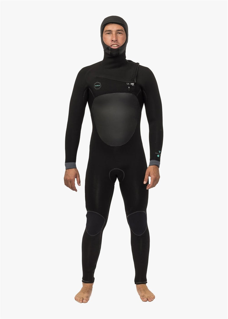 Vissla North Seas 5.5/4.5 Full Hooded Chest Zip Wetsuit - Stoke Outlets