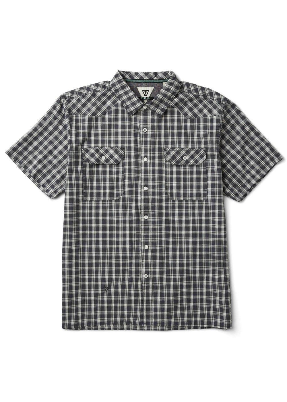 Vissla Ollie Eco SS Shirt - GRA - Stoke Outlets