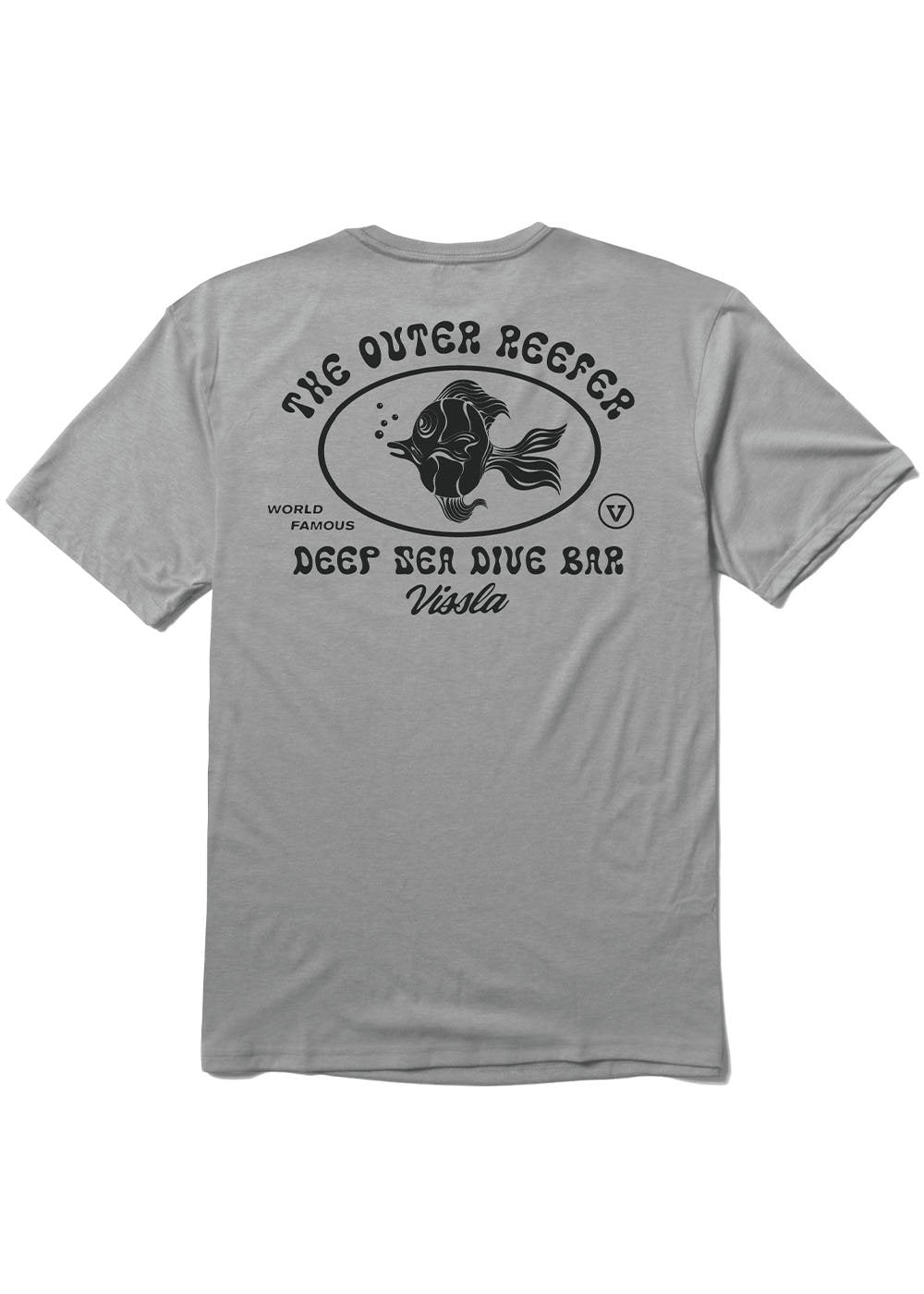 Vissla Outer Reefers Comp Lite Eco Drirelease Tee - GRH - Stoke Outlets