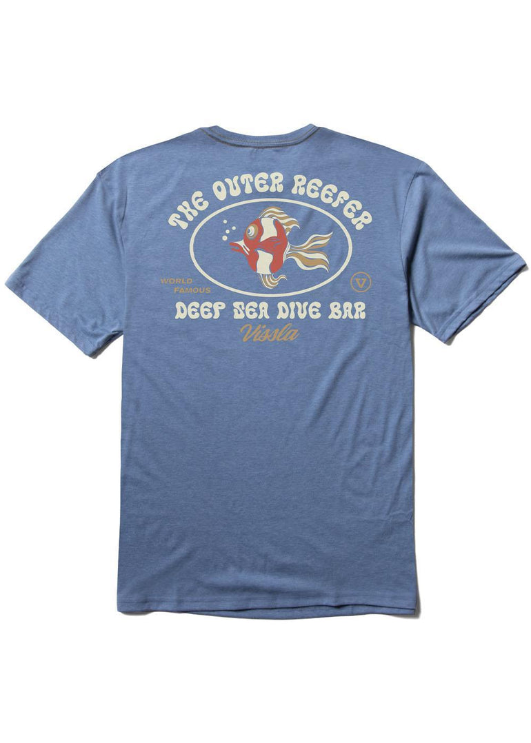 Vissla Outer Reefers Comp Lite Eco Drirelease Tee - HRT - Stoke Outlets