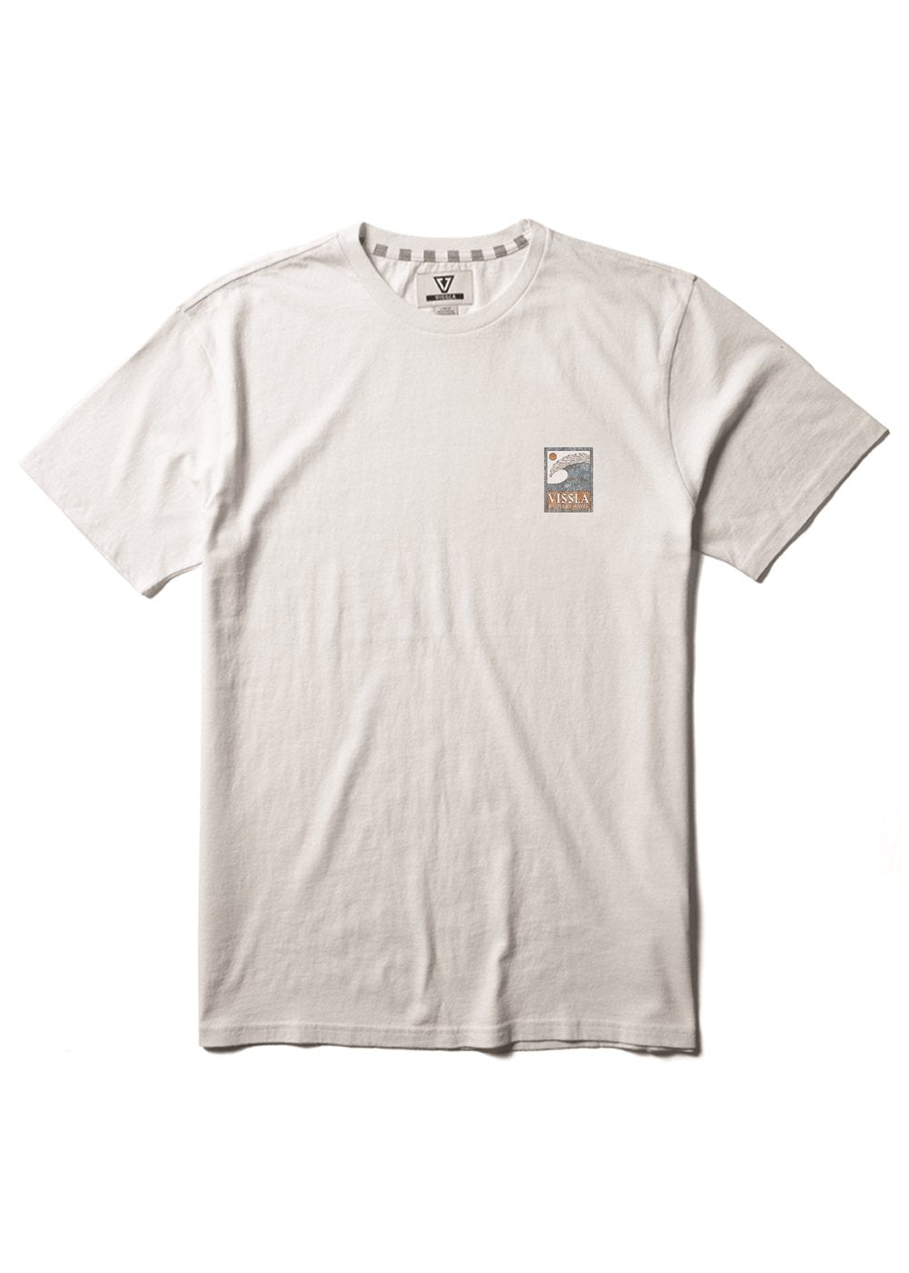 Vissla Peaky SS Tee-WHT - Stoke Outlets