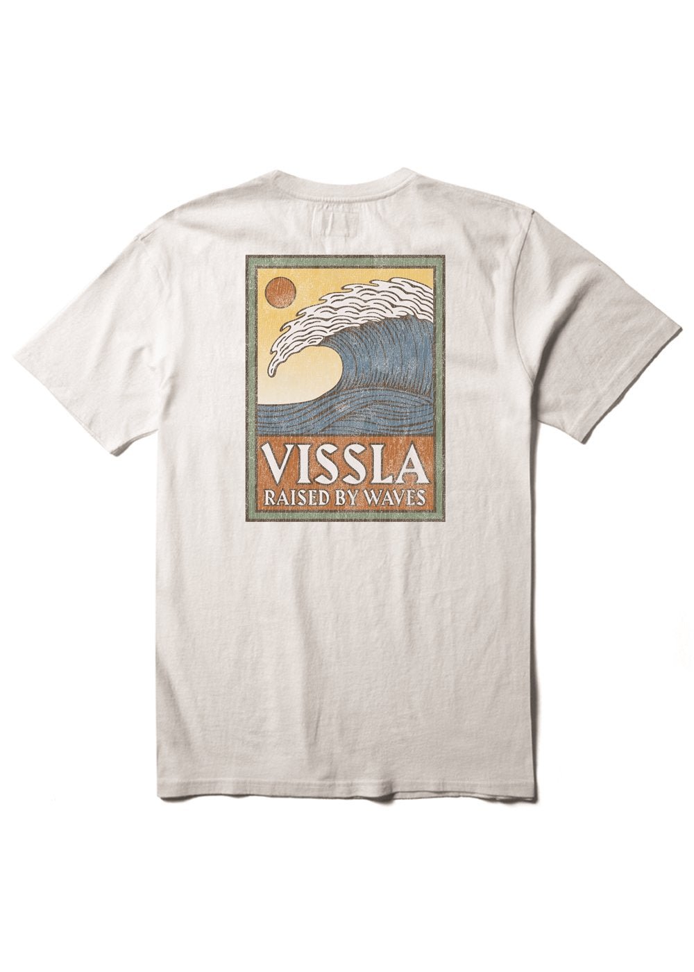 Vissla Peaky SS Tee-WHT - Stoke Outlets
