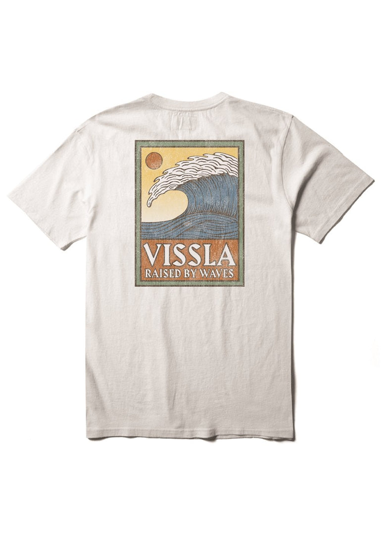 Vissla Peaky SS Tee-WHT - Stoke Outlets