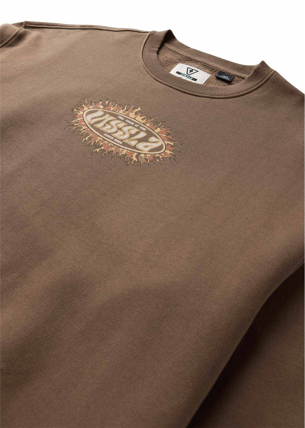 Vissla Play With Fire Eco Crew Fleece - DKE - Stoke Outlets