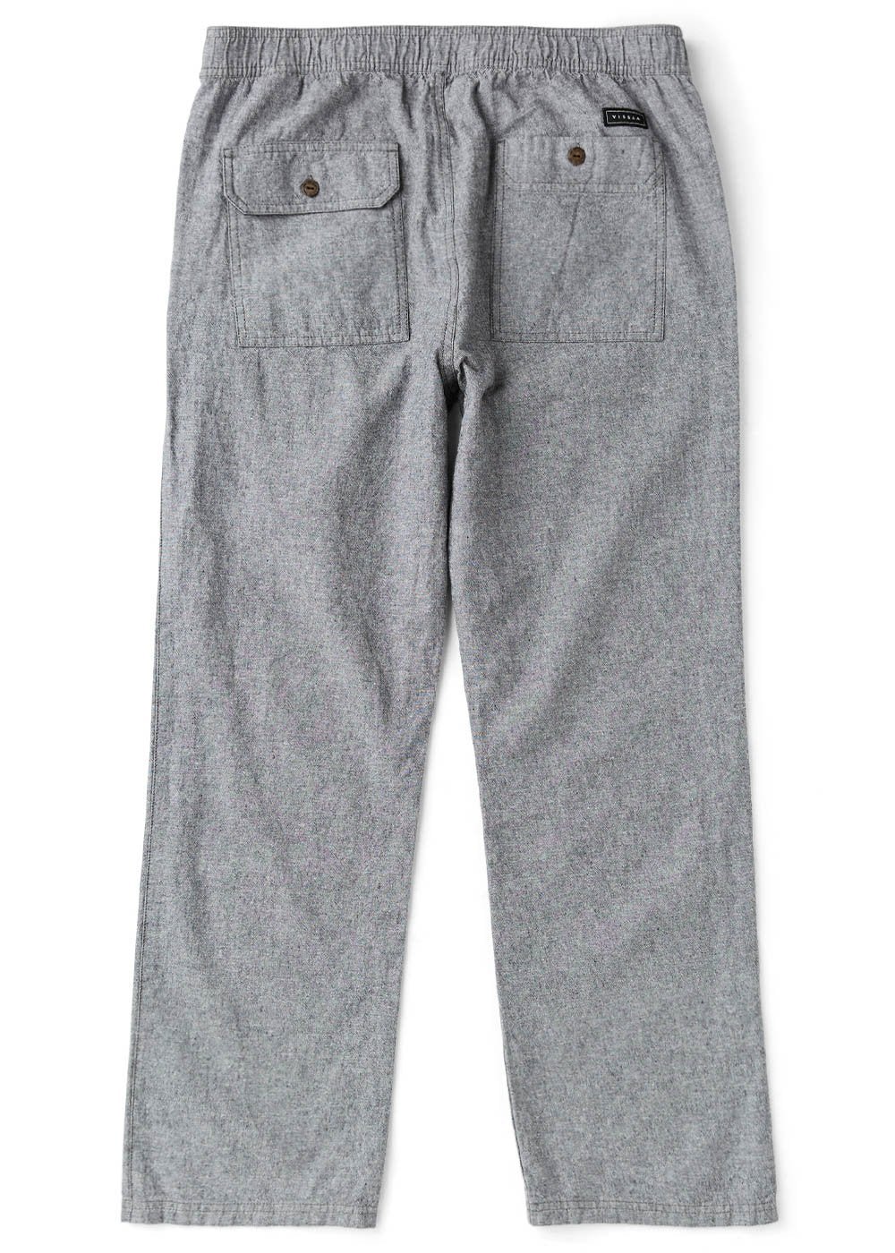 Vissla Rails Linen Eco Elastic Pant-GRA - Stoke Outlets