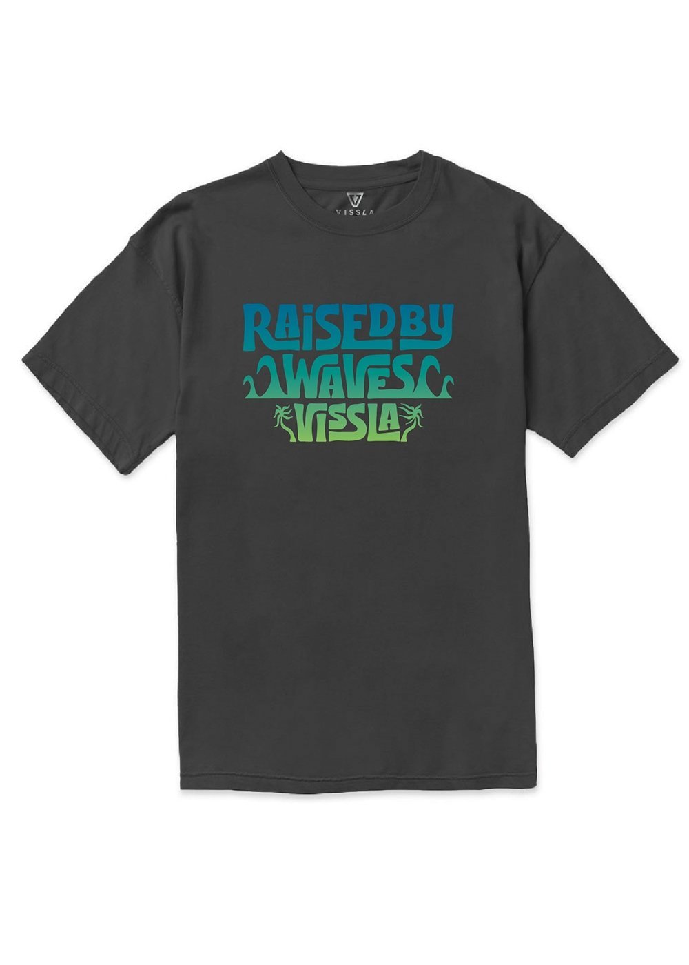 Vissla Raised Kids Tee - BLK - Stoke Outlets