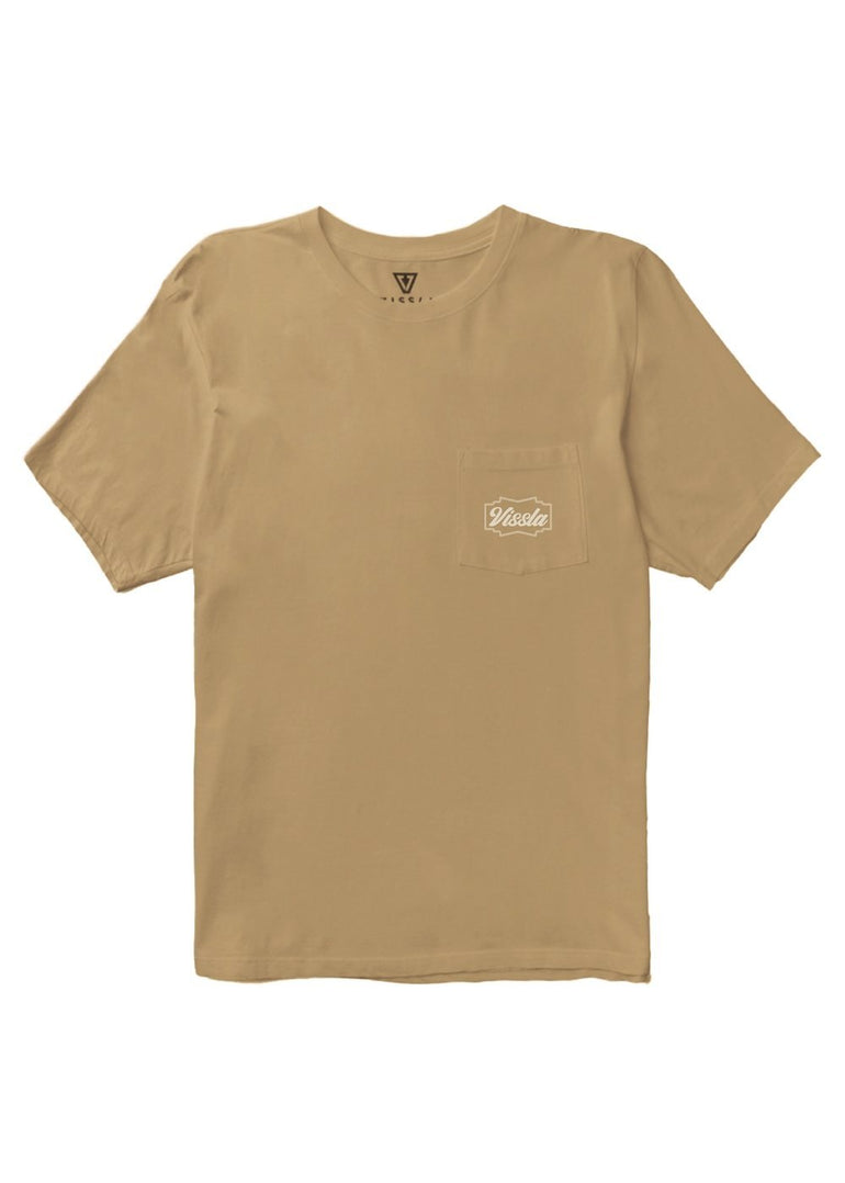 Vissla Ranchero Organic PKT Tee-BRZ - Stoke Outlets