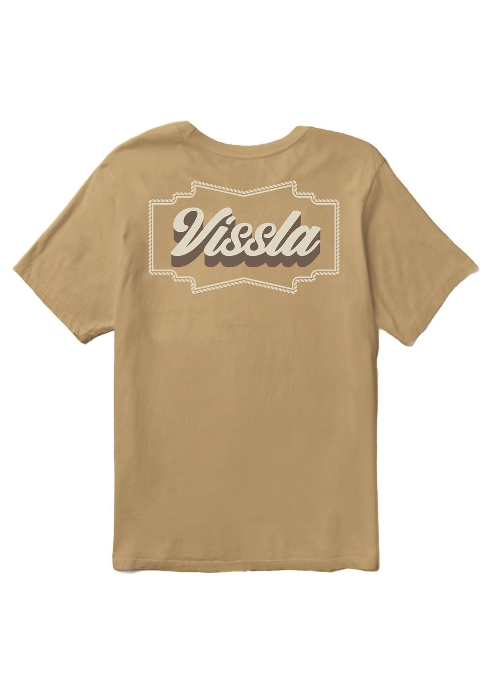Vissla Ranchero Organic PKT Tee-BRZ - Stoke Outlets