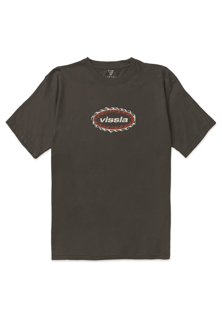 Vissla Red Hot Boys Tee-BLK - Stoke Outlets