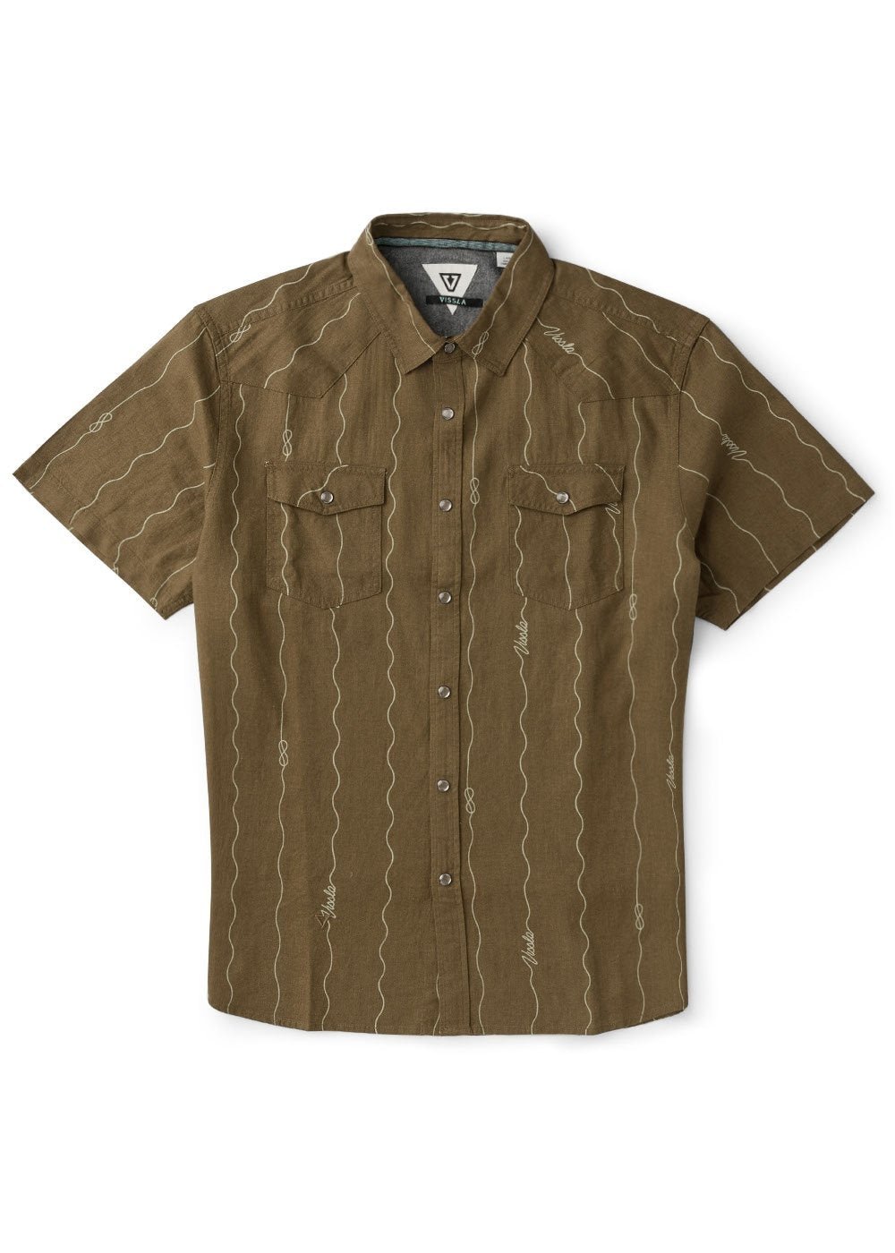 Vissla Round Up SS Shirt-DKE - Stoke Outlets