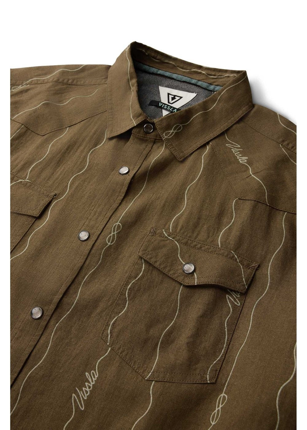 Vissla Round Up SS Shirt-DKE - Stoke Outlets