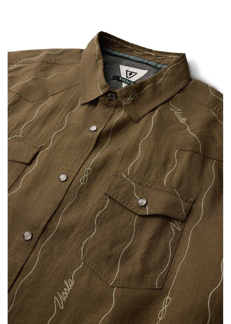 Vissla Round Up SS Shirt-DKE - Stoke Outlets