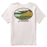 Vissla Roundup Organic Tee-WHT - Stoke Outlets