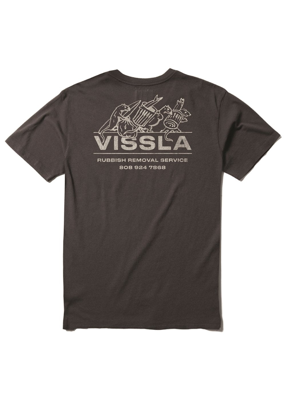 Vissla Rubbish Removal SS Tee-PHA - Stoke Outlets