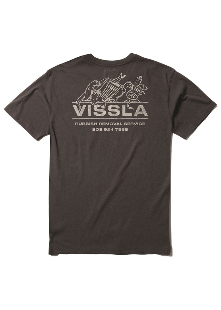 Vissla Rubbish Removal SS Tee-PHA - Stoke Outlets
