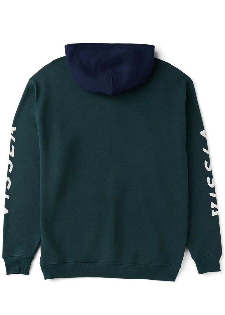 Vissla Sam Pull Over Organic Hoodie - EVG - Stoke Outlets