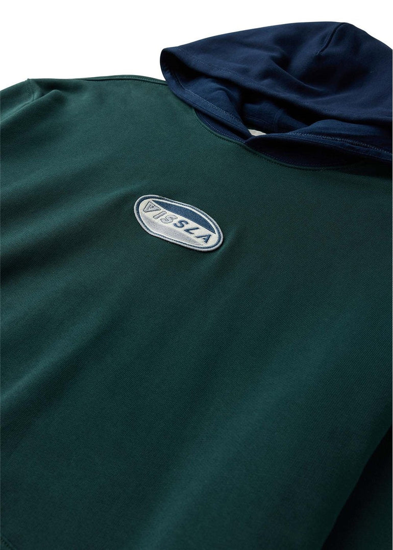 Vissla Sam Pull Over Organic Hoodie - EVG - Stoke Outlets