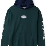 Vissla Sam Pull Over Organic Hoodie - EVG - Stoke Outlets