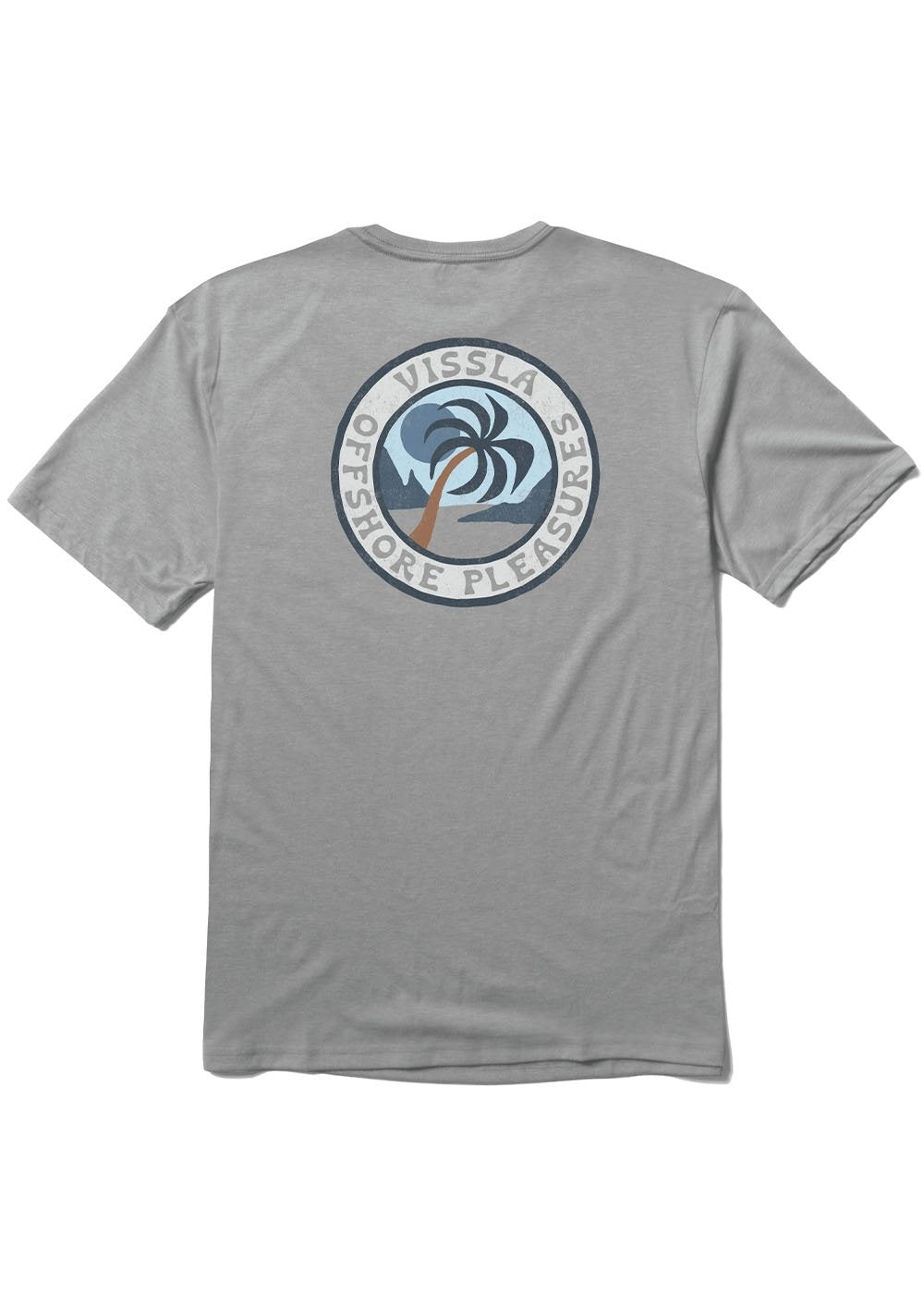 Vissla Seabound Comp Lite Eco Drirelease Tee - GRH - Stoke Outlets