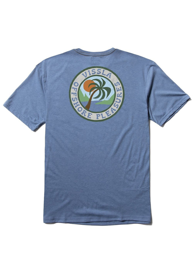 Vissla Seabound Comp Lite Eco Drirelease Tee - HRT - Stoke Outlets