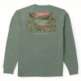 Vissla Secret Shores Cosmic Wash Boys LS Tee - SAG - Stoke Outlets