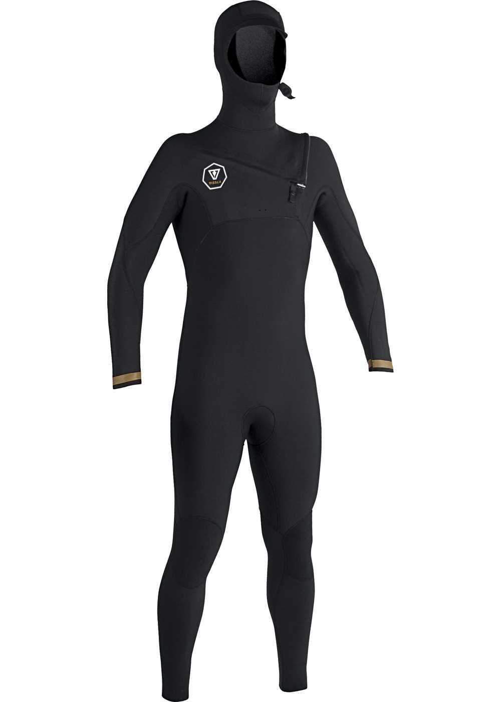 VISSLA SEVEN SEAS 4-3 HOOD CHEST ZIP - BWG - Stoke Outlets
