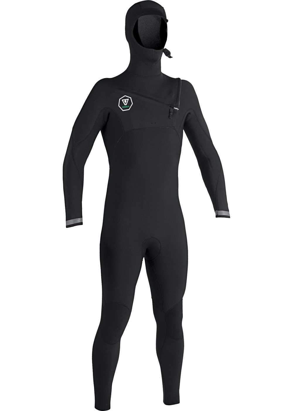 VISSLA SEVEN SEAS 5-4-3 HOOD CHEST ZIP - BWW - Stoke Outlets