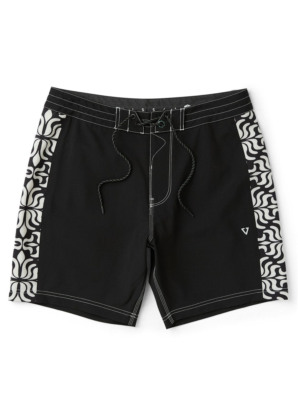 Vissla Sidewinder 17.5" Boardshort - BLK - Stoke Outlets