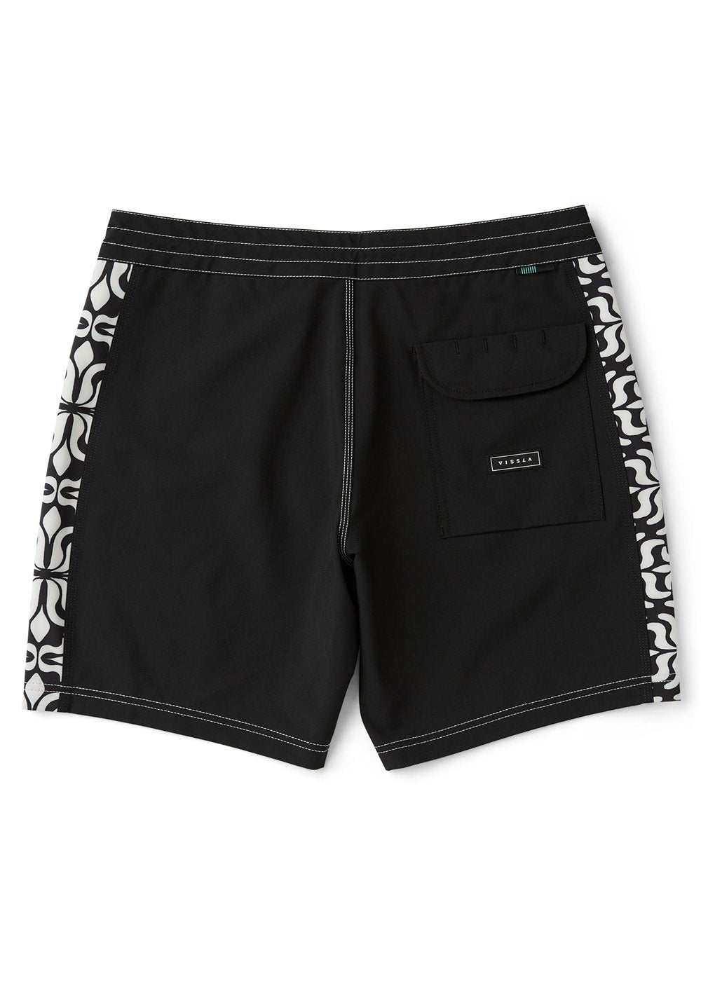 Vissla Sidewinder 17.5" Boardshort - BLK - Stoke Outlets