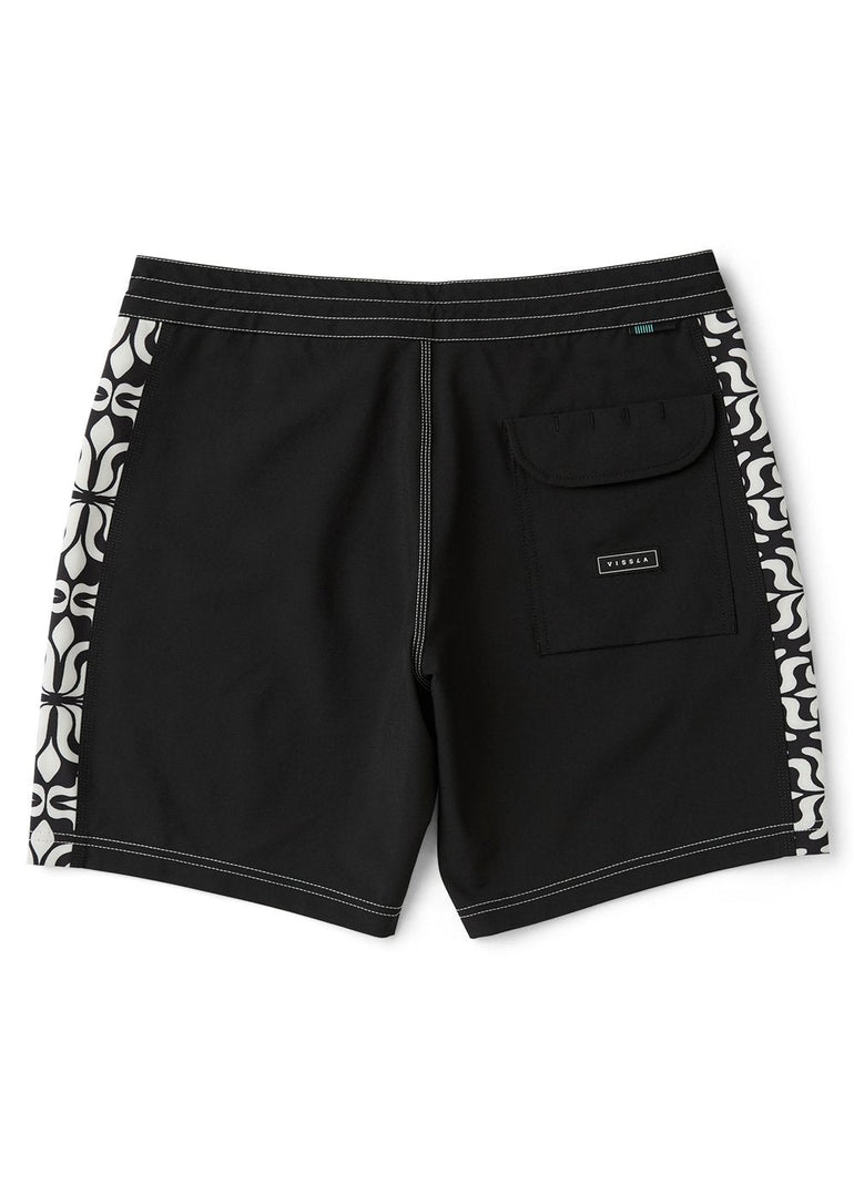 Vissla Sidewinder 17.5" Boardshort - BLK - Stoke Outlets