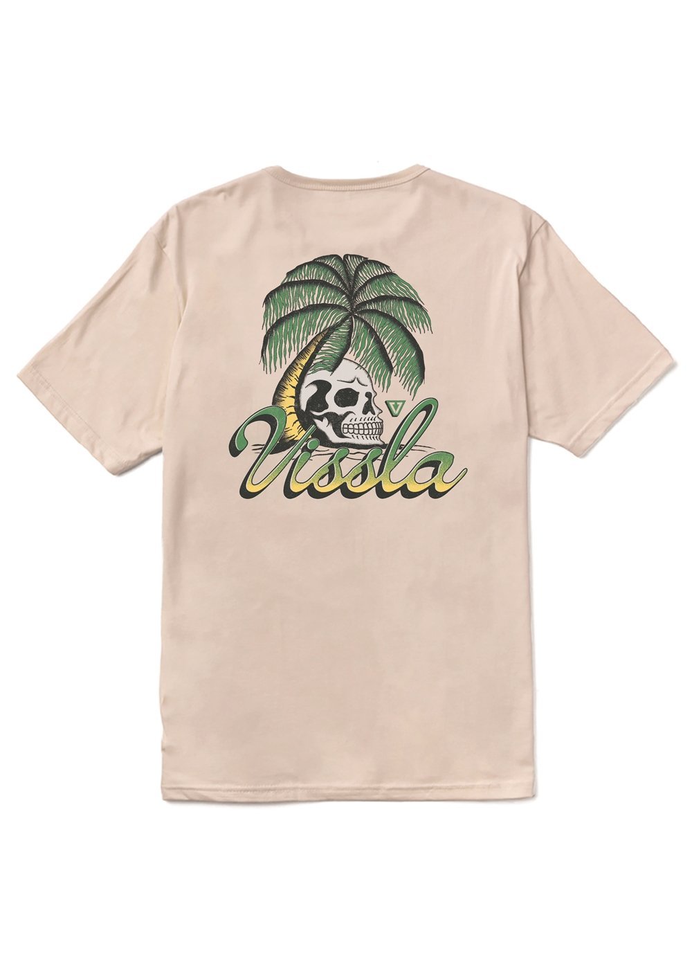 Vissla Skull Isle Organic Tee-BON - Stoke Outlets