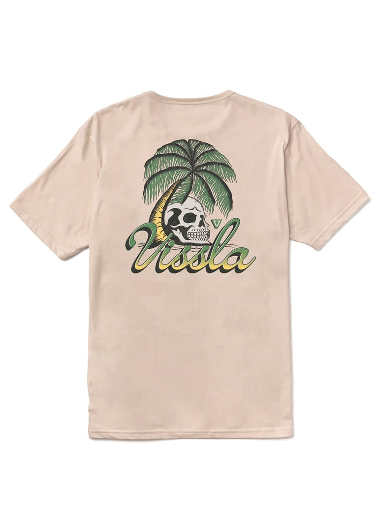 Vissla Skull Isle Organic Tee-BON - Stoke Outlets