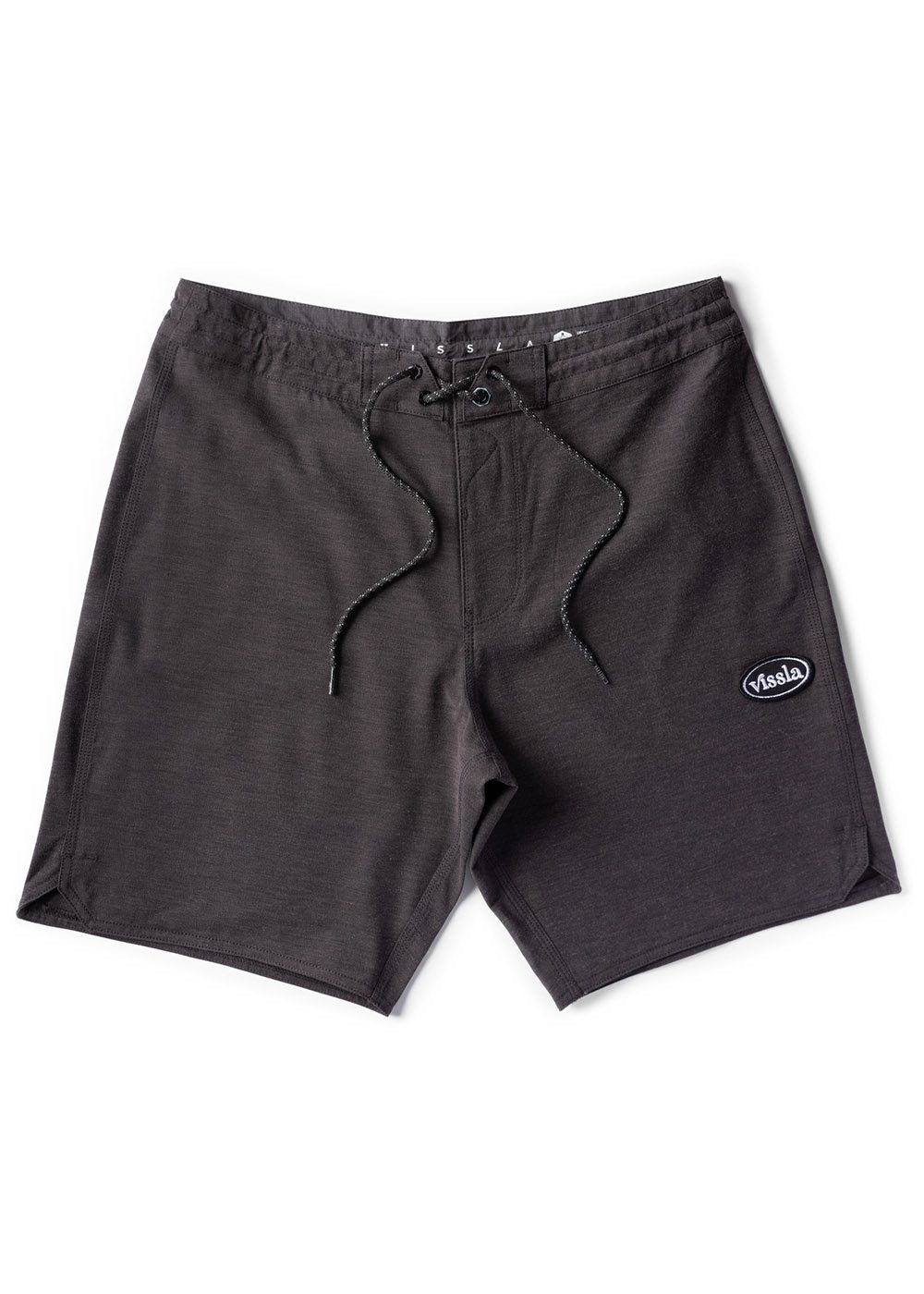 Vissla Solid Sets 18.5" Boardshort - BLK - Stoke Outlets