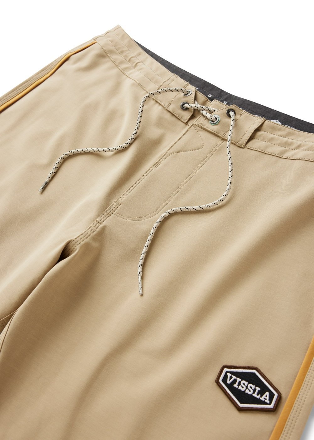 Vissla Solid Sets 18.5" Boardshort - KHA - Stoke Outlets