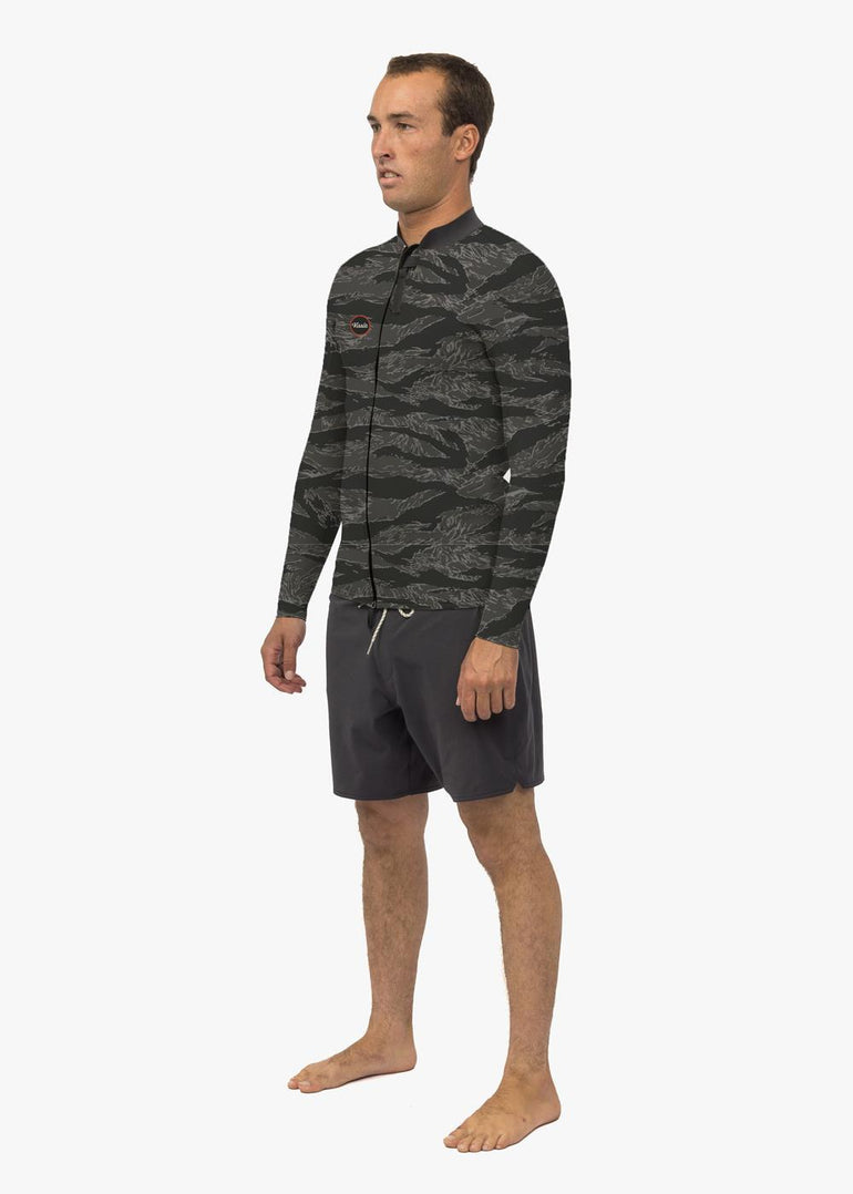 Vissla SOLID SETS 2MM FRONT ZIP JACKET - BLC - Stoke Outlets