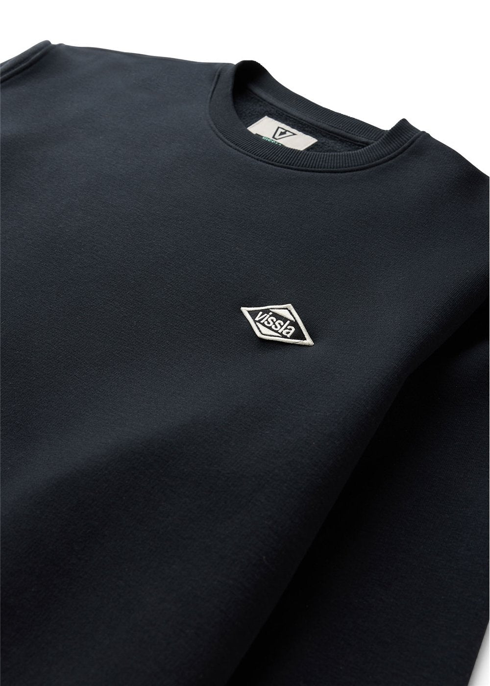 Vissla Solid Sets Eco Crew - BLK - Stoke Outlets